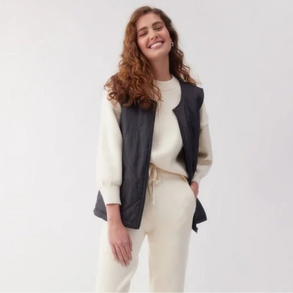 NWT Anthropologie Socialite Mae Puffer Vest S/M - Picture 1 of 4
